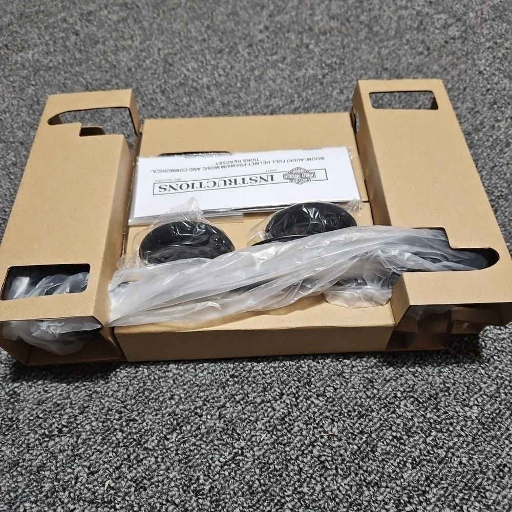 Harley-Davidson‎ Boom Audio Premium Stereo Helmet Headset 77147-98A Full Face